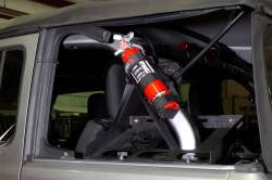 Fishbone Offroad - Fishbone Offroad FB55154 Fire Extinguisher Holder for Padded Roll Bar Black - Image 7