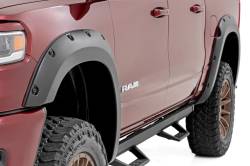 Rough Country Suspension Systems - Rough Country F-D319205 Black Pocket Fender Flares for 2025 RAM 1500 - Image 5