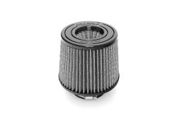 HPS Performance - HPS HPS-4339 Dual-Cone Air Filter 2.5" Flange ID 6.5" Height 6" Base 5" Top - Image 1