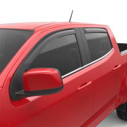 EGR - EGR 571395 Fr/Rr In-Channel Window Visors Black 15-22 Colorado/Canyon Crew - Image 3