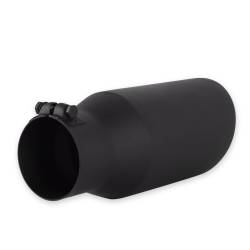 Flowmaster - Flowmaster 15405B Exhaust Tip 5.0" Black Angle Cut for 3.5" Tubing Clamp-On - Image 2