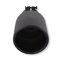 Flowmaster - Flowmaster 15405B Exhaust Tip 5.0" Black Angle Cut for 3.5" Tubing Clamp-On - Image 4