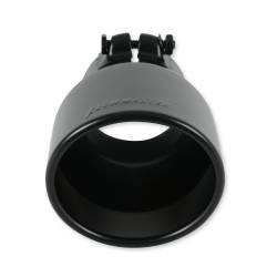 Flowmaster - Flowmaster 15407B Exhaust Tip 4.5" Black Angle Cut for 3.0" Tubing Clamp-On - Image 4
