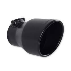 Flowmaster - Flowmaster 15407B Exhaust Tip 4.5" Black Angle Cut for 3.0" Tubing Clamp-On - Image 5