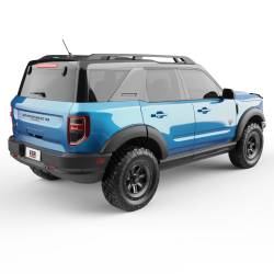 EGR - EGR 753564 Rugged Look Fender Flares Black 21-25 Ford Bronco Sport - Image 2