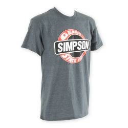 Simpson Safety - Simpson Safety 45008L Eye Race T-Shirt Lage Dark Heather - Image 1