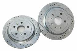 Baer Brake Systems - BAER Brakes 55171-020 Rear Disc Brake Rotor Set for Cadillac/Chevy 3.6 - Image 1