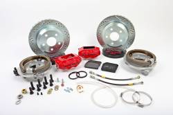 Baer Brake Systems - BAER Brake 4302308R 12" Rear SS4 w/PB Red 64-72 GM A-Body 10/12-Bolt C-Clip Rear - Image 6