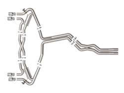 aFe Power - aFe 49-36448-P 3-2.5" Cat-Back Exhaust w/Polished Tip for 21-26 RS6 Avant 4.0L - Image 2