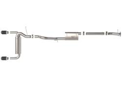 aFe Power - aFe 49-33138-C 3-2.5" Exhaust System w/Polished Tip for 21-26 Bronco 2.3/2.7L - Image 2