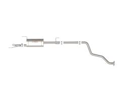 aFe Power - aFe 49-46073 2.5" Cat-Back Exhaust System for 24-26 Toyota Tacoma L4 2.4L - Image 2