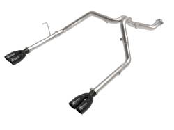 aFe Power - aFe 49-38095-B 3-2.5" DPF Back Exhaust w/Black Tip for 21-23 Gladiator JT 3.0L - Image 1