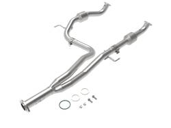 aFe Power - aFe 48-46013-RC 2.25-2.5" SS Twisted Y-Pipe w/Cat for 16-19 Toyota Tacoma 3.5L - Image 1