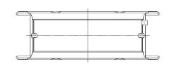 ACL Race Series - ACL Race 5M2747H-.25 Crankshaft Bearing for Nissan - Image 3