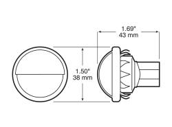 Peterson - Peterson 298C License Plate Light - Image 2
