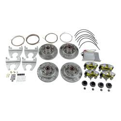 CURT - CURT 689410 Trailer Disc Brake Conversion Kit 8000-lb Tandem Axles 5/8" Studs - Image 1