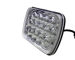 Quake LED - Quake LED QTE463 5x7" 39W High/Low Headlight for Jeep YJ/XJ Tempest Series - Image 2