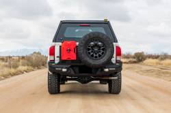 Smittybilt - Smittybilt 61448W Replacement Steel Rear Bumper for 16-23 Toyota Tacoma - Image 1
