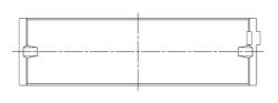 ACL Race Series - ACL Race 7M1397HX-STD BMW 3.0 Crankshaft Bearing - Image 1