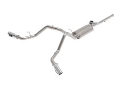 aFe Power - aFe 49-34132-P 3" Exhaust System w/Cut-Out Polished for 14-19 Chevy/GMC 4.3/5.3L - Image 1