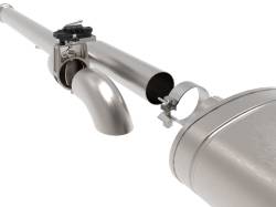 aFe Power - aFe 49-34132-P 3" Exhaust System w/Cut-Out Polished for 14-19 Chevy/GMC 4.3/5.3L - Image 2