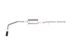 aFe Power - aFe 49-44136-B Apollo GT 3" Exhaust System w/Black Tip for 09-18 GM Trucks V6/V8 - Image 4