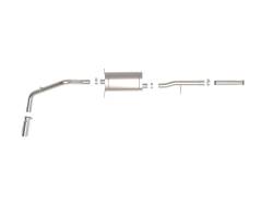 aFe Power - aFe 49-44136-P Apollo GT 3" Exhaust System w/Polished Tip for 09-18 GM Trucks - Image 4