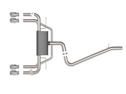 aFe Power - aFe 49-36442-P 3-2.5" Cat-Back Exhaust w/Polished Tip for 15-20 Audi S3 2.0L - Image 2
