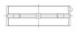 ACL Race Series - ACL Race 4M2633H-.25 Crankshaft Bearing for Infiniti/Nissan 3.0 - Image 2