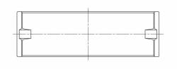 ACL Race Series - ACL Race 4M8468H-STD 20-21 Lotus Evora GT Base Crankshaft Bearing - Image 1