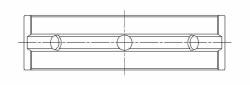 ACL Race Series - ACL Race 4M8468H-STD 20-21 Lotus Evora GT Base Crankshaft Bearing - Image 4