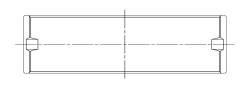 ACL Race Series - ACL Race 4M8533H-STD Crankshaft Bearing for 21-23 Toyota Yaris GR - Image 1