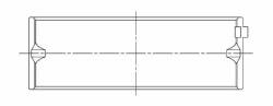 ACL Race Series - ACL Race 5M1186H-.025 Crankshaft Bearing for Dodge Eagle Mitsubishi 2.0 2.4 - Image 1