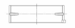 ACL Race Series - ACL Race 5M2964H-.25 Crankshaft Bearing for Infiniti/Nissan 2.0 - Image 1