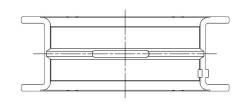 ACL Race Series - ACL Race 5M590H-STD AC Ford Griffith Mercury Crankshaft Bearing - Image 4