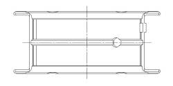ACL Race Series - ACL Race 7M1172HX-STD Crankshaft Bearing for Nissan 146/156//157 - Image 4