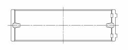ACL Race Series - ACL Race 7M1532H-.025 BMW 2.0 2.2 2.4 2.5/2.7 2.8 3.0 3.2 Crankshaft Bearing - Image 1