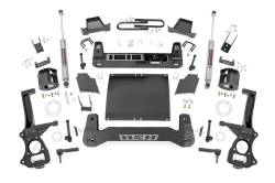 Rough Country Suspension Systems - Rough Country 110230D 6" Suspension Lift Kit for 25-26 Sierra 1500 2WD/4WD Dsl - Image 1