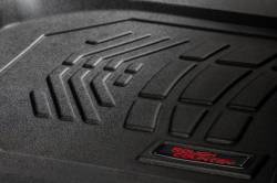 Rough Country Suspension Systems - Rough Country SM21613 Fr/Rr Floor Liners Black for 19-26 Silverado/Sierra Crew - Image 3