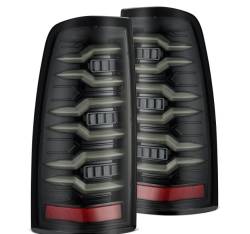 AlphaRex - AlphaRex 620005 Alpha Black LED Taillights for 99-06 Chevy Silverado - Image 1