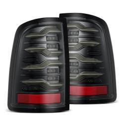 AlphaRex - AlphaRex 640003 Alpha Black LED Taillights for 09-18 Dodge Ram - Image 1