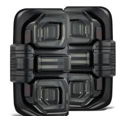 AlphaRex - AlphaRex 659020 Prismatic Black LED Taillights for 21-25 Ford Bronco - Image 1