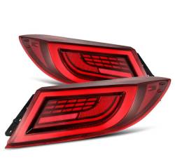 AlphaRex - AlphaRex 675030 Vivid Red LED Taillights for 22-24 Toyota GR86 & Subaru BRZ - Image 1