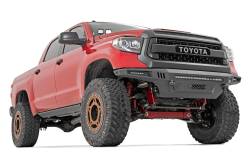 Rough Country Suspension Systems - Rough Country 10915 Hybrid Front Winch Bumper w/LED Black for 14-21 Tundra - Image 3