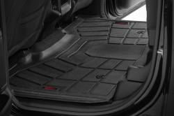 Rough Country Suspension Systems - Rough Country SM31630 Sure-Fit Floor Mats Front/Rear Crew for RAM 1500 2WD/4WD - Image 3