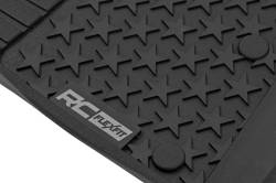 Rough Country Suspension Systems - Rough Country Front Floor Liners Black for 14-18 Jeep Wrangler JK FF-6141 - Image 4