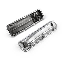 Speedmaster - Speedmaster PCE314.1045 Ford 429 460 Chrome Steel Valve Cover 3.5 Tall Baffled - Image 2