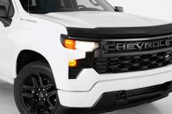 GT Styling - GT Styling GT5990S Smoked Headlight Covers 22-25 Chevrolet Silverado 1500 - Image 2