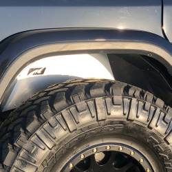 Motobilt - Motobilt MB1098 Aluminum 4Pc Rear Inner Fenders for 18+ Jeep Wrangler JL 4Pc - Image 2