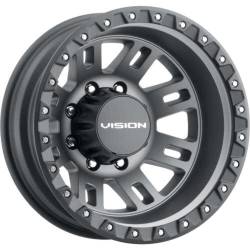 Vision Wheel - Vision Wheel 408 Manx 2 17x6.5 8x200 -143mm Satin Gray 408A7680SGBLR - Image 1